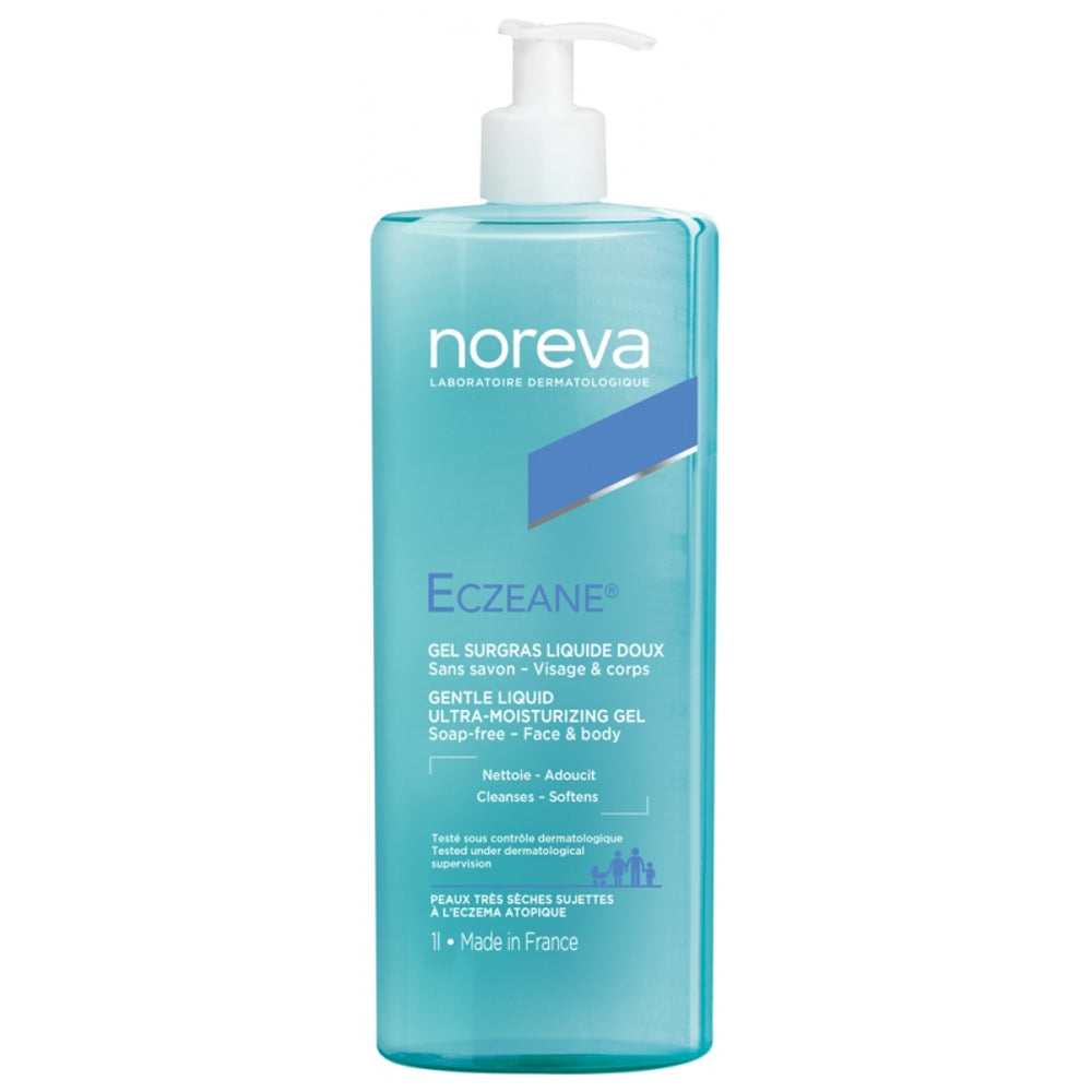 Noreva Eczeane Soft Liquid Surgras Gel 1000ml lotions & moisturizers